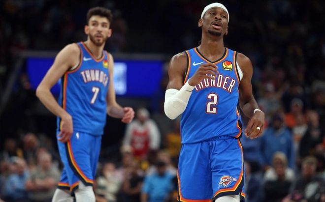 NBA常规赛收官战排名预测：雷霆稳居榜首 马刺冲